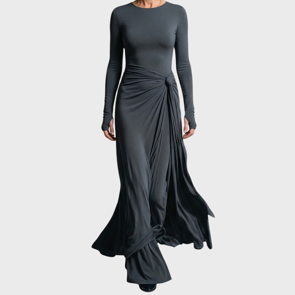 NAIARA™ ❘ Maxi dress with side knot